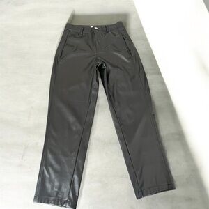 BCBG faux leather pants.  Size XS